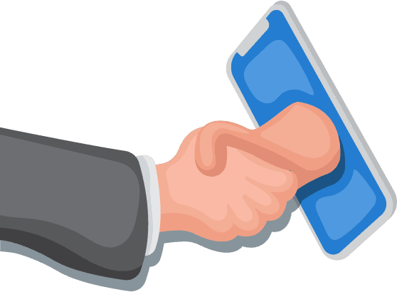negotiation between a client and a customer